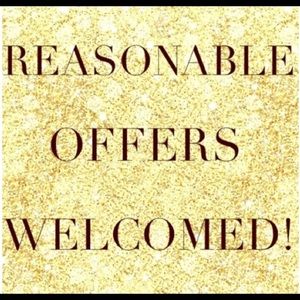 Feel free to make me an offer!